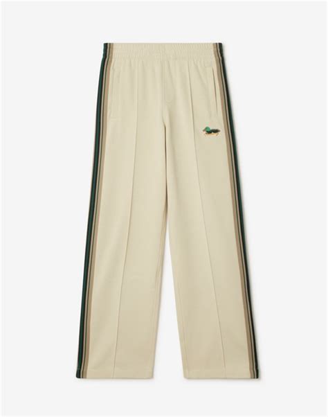 burberry jersey track pants|burberry activewear.